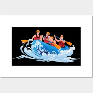 Rafting Race Posters and Art